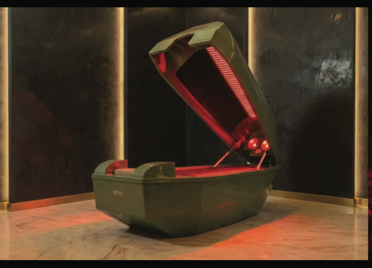 Kenda Space Therapy equipment with an open treatment cabin